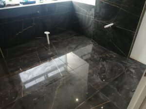 wet room tiling by PTWWC