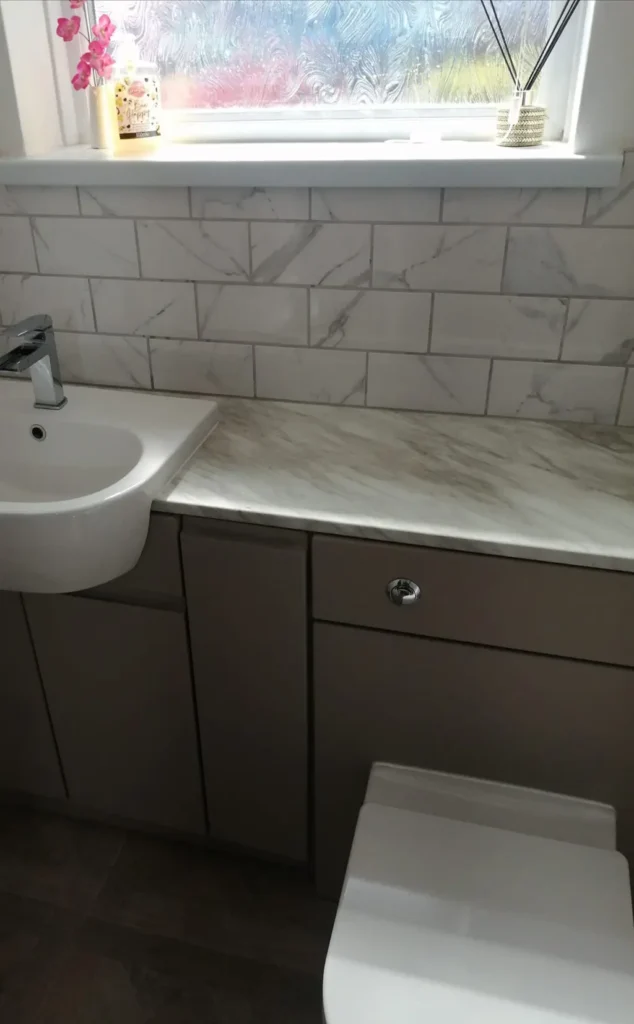 bathroom tiling